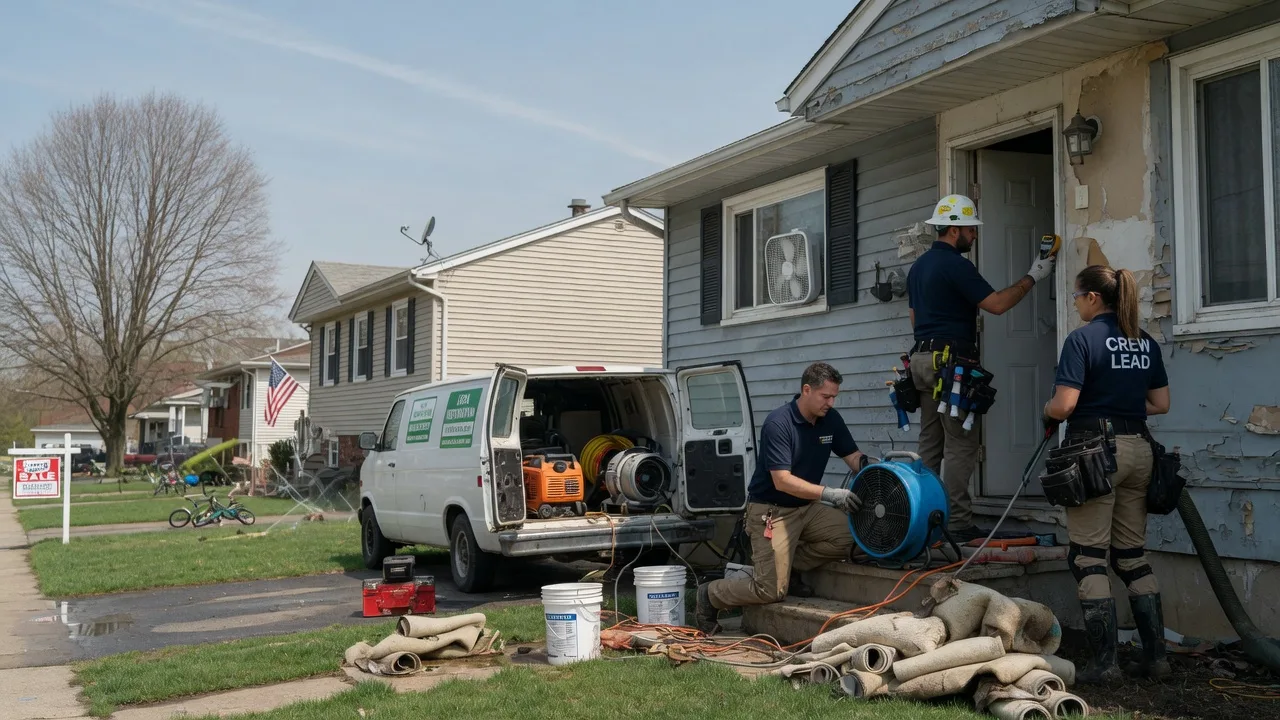 Flood Cleanup in Lothian, MD near me