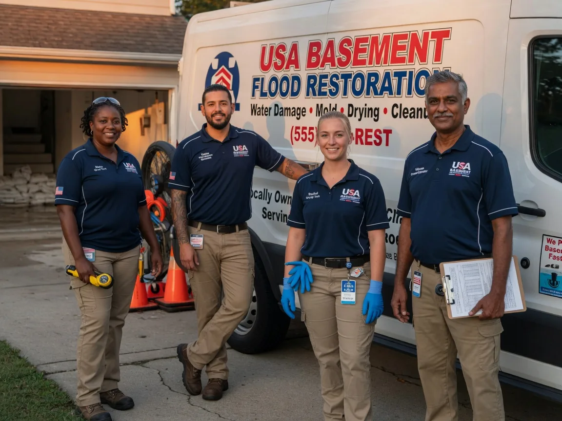 Basement Flood Cleanup company in Lothian, MD